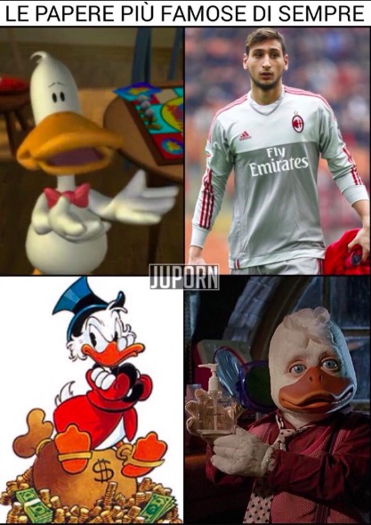 Donnarumma paperone in Coppa Italia, i social infieriscono