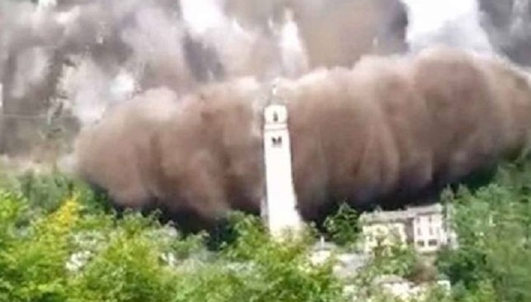 Frana Gavillaggio, bloccati 1500 persone tra Madesimo, Campodolcino e San Giacomo Filippo