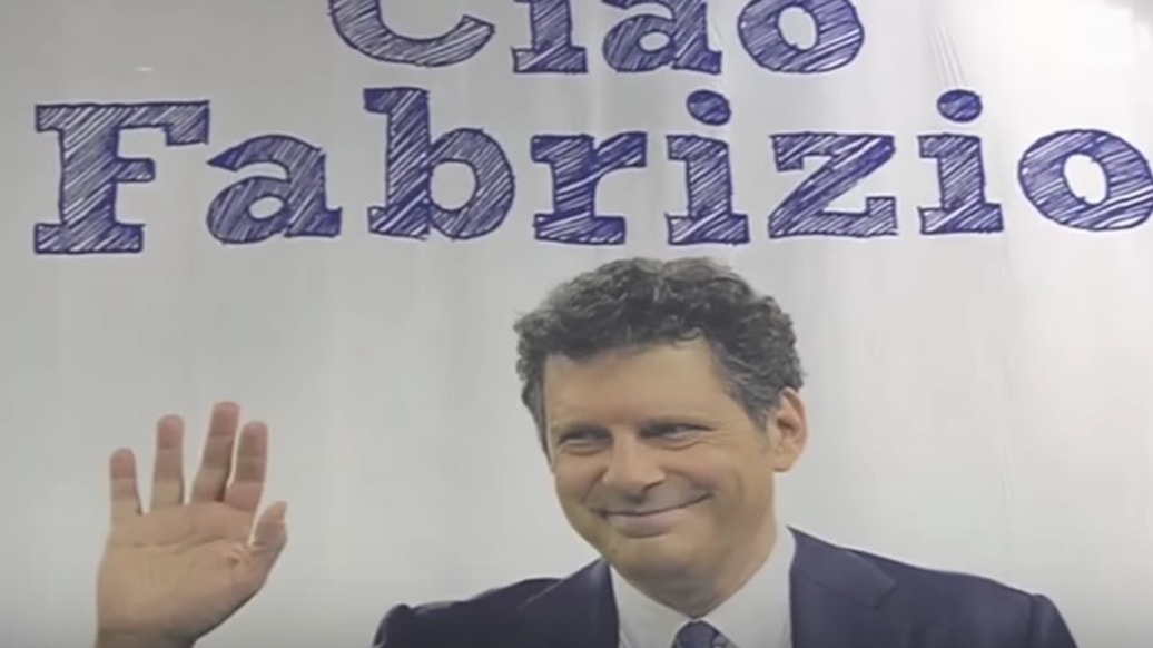 YOUTUBE Fabrizio Frizzi, alla Partita del cuore il ricordo commosso e 3 minuti di applausi