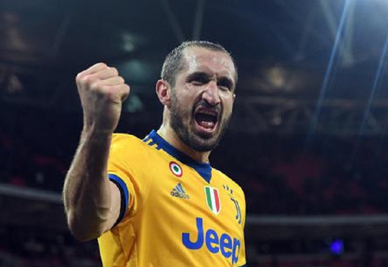 Giorgio Chiellini: "Insigne? Noi perdiamo le finali. Loro escono ai sedicesimi" (foto Ansa)