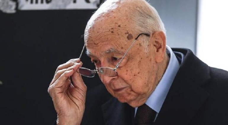 Giorgio Napolitano (foto Ansa)