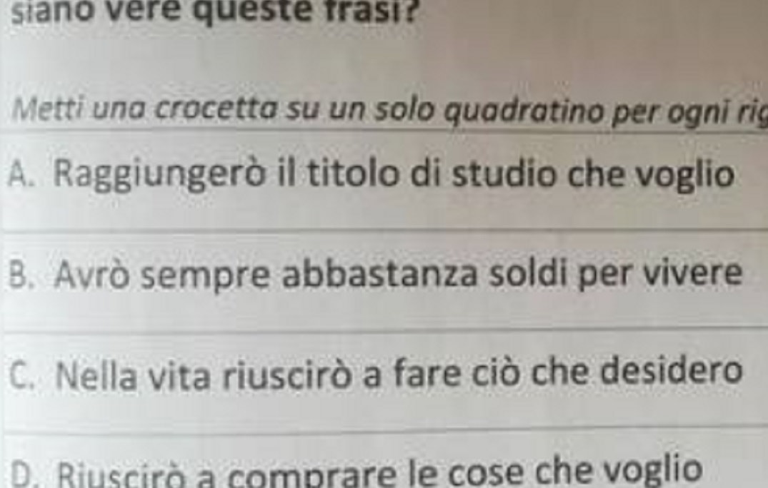 Invalsi elementari domanda