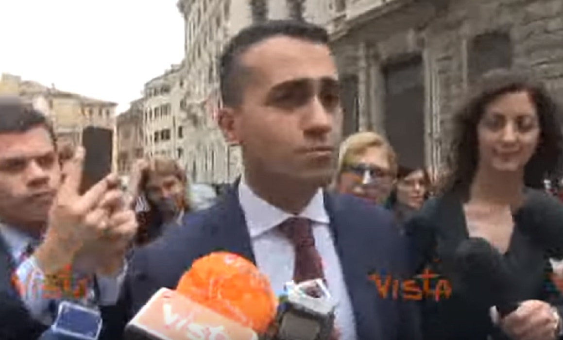 Luigi Di Maio a Montecitorio