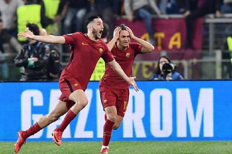 Manolas svela il suo dream team: "Davanti Totti, Cristiano Ronaldo e..." (foto Ansa)