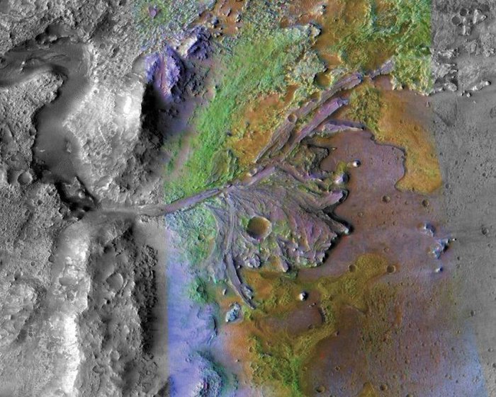 Tracce di vita aliena su Marte: (forse) conservate nelle rocce lacustri
