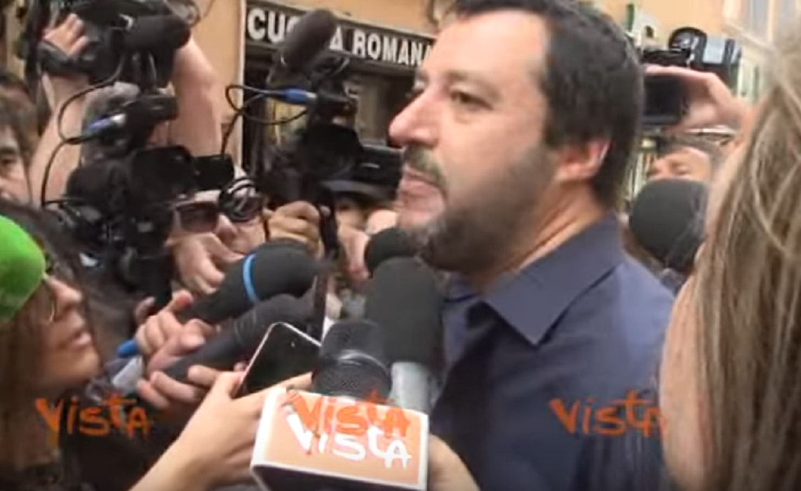 Matteo Salvini parla di elezioni