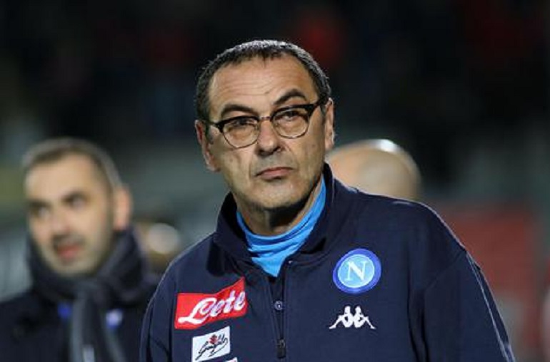 Napoli, il retroscena: Maurizio Sarri furioso con De Laurentiis: dimissioni in arrivo? (foto Ansa)