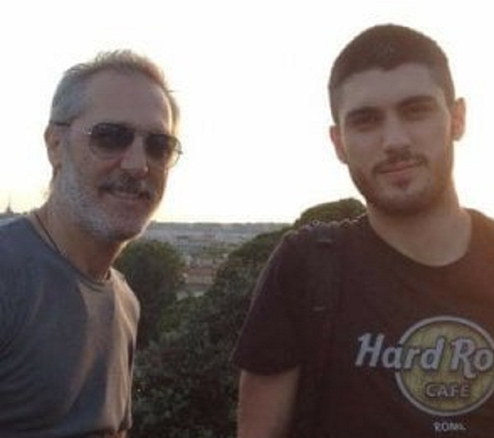 Marcello Mazzarella con il figlio Piero Vincent