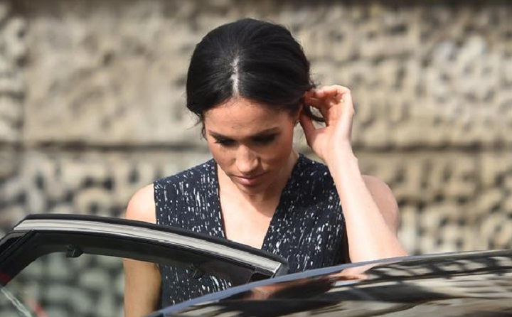 Meghan Markle, incidente d'auto per la sorellastra: "Colpa dei paparazzi" (foto Ansa)