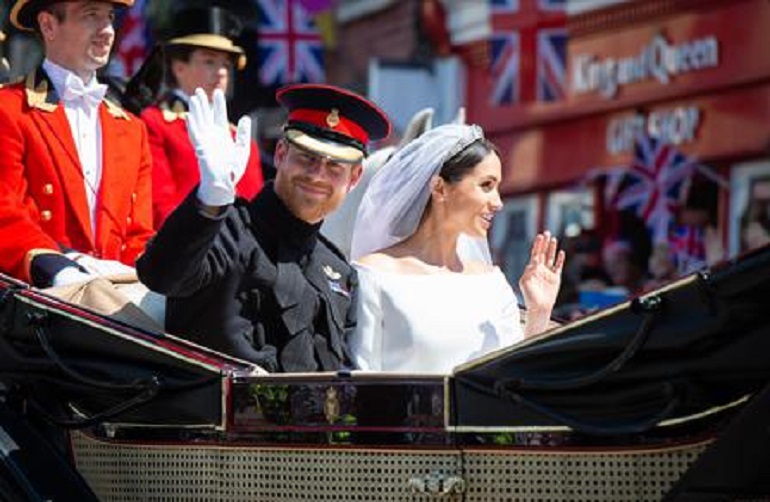 Meghan Markle, lo scherzo dei cortigiani prima delle nozze: "La Rolls-Royce..." (foto Ansa)