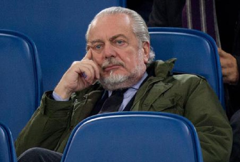 Napoli, De Laurentiis attacca Sarri: "Hanno giocato sempre gli stessi. E in Europa..." (foto Ansa)