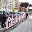 Striscioni a Roma per Pamela Mastropietro