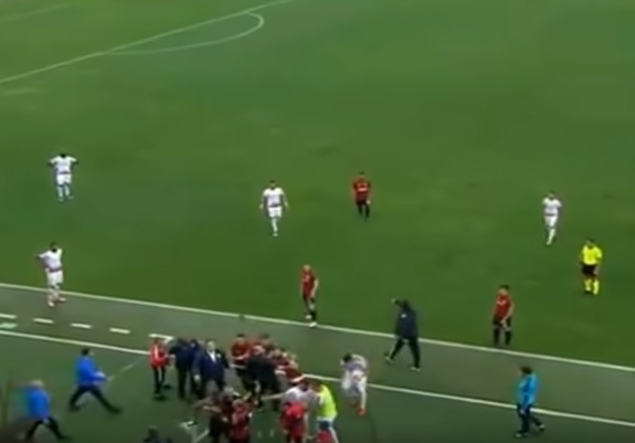 florentin pogba aggredito