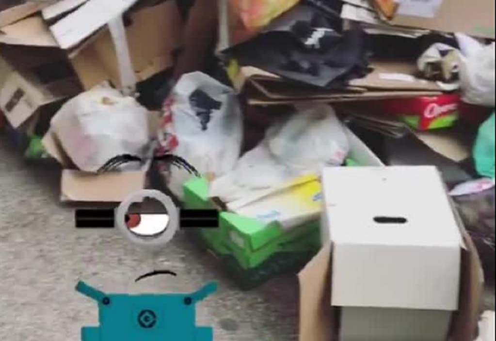 Elena Santarelli sui rifiuti a Roma