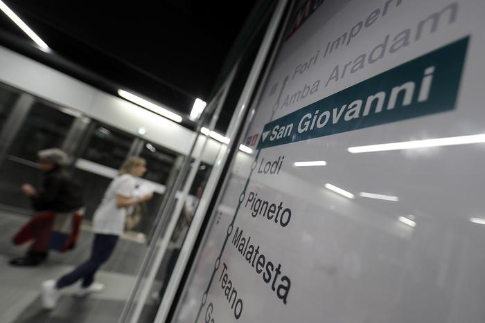 Metro c stazione San Giovanni