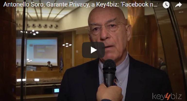 Antonello Soro, il Garante della Privacy contro Facebook: "Non ci ha detto tutti i suoi errori"