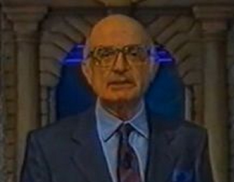 Antonio Lubrano, il conduttore di "Mi manda Lubrano" torna in Tv a 86 anni (foto Ansa)