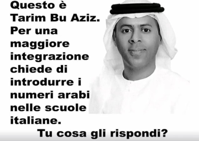 "Numeri arabi a scuola". E scatta la cagnara anti musulmana VIDEO