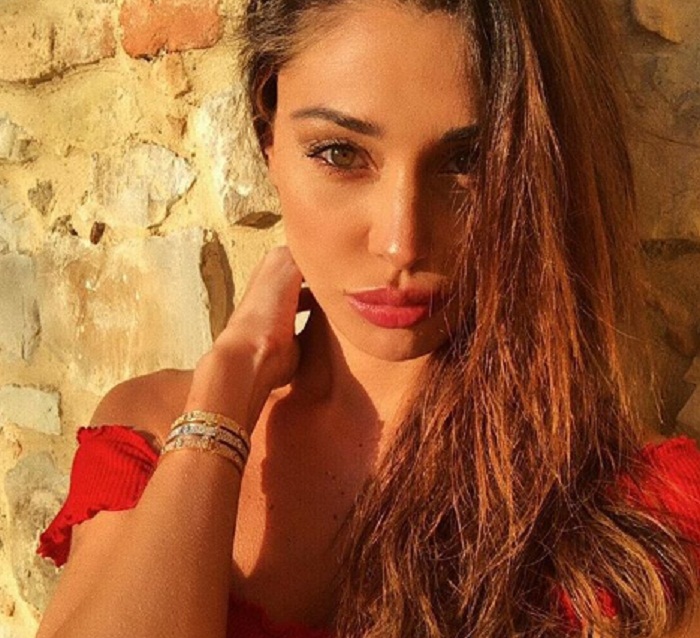 Belen Rodriguez: "Simpatizzo per l'Inter e mi emoziono quando gioca l'Argentina" (foto Instagram)