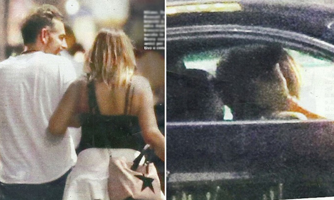 Daniele Bossari con una misteriosa amica: la accompagna all'auto e...