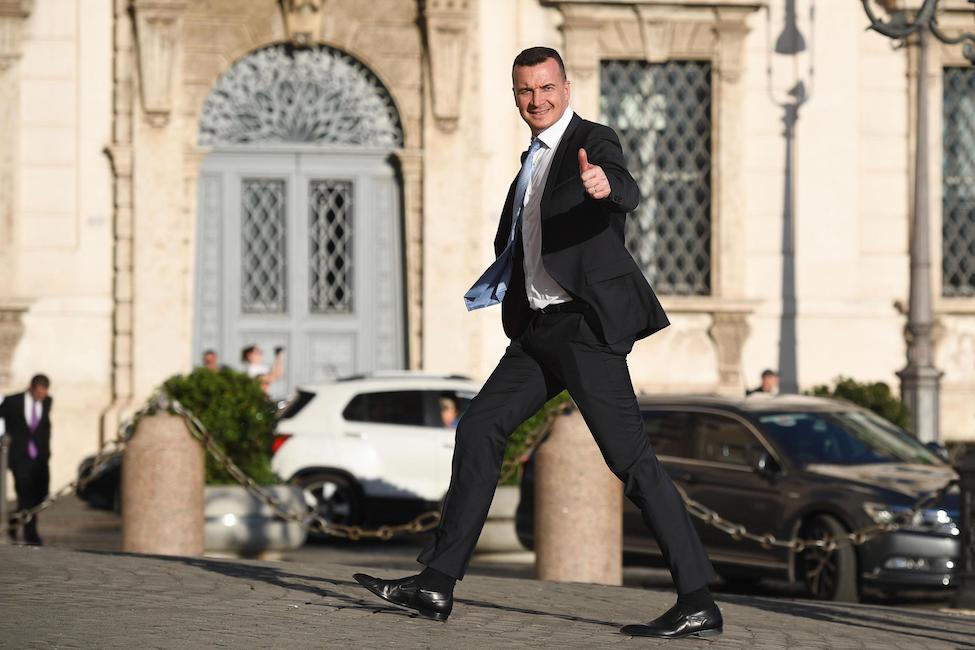 Rocco Casalino (M5s) al Quirinale col fidanzato cubano FOTO