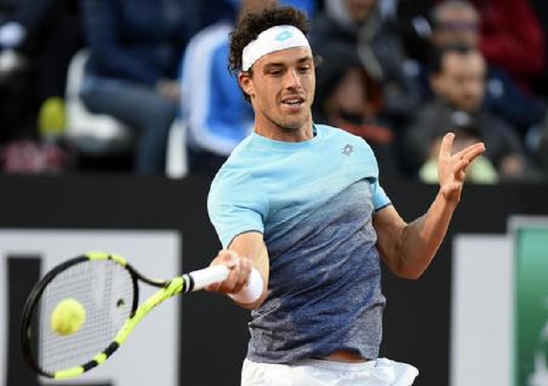 Marco Cecchinato-Novak Djokovic, streaming e diretta Tv: dove vedere i quarti di finale del Roland Garros (foto Ansa)