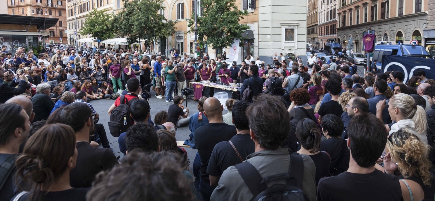 Roma, piazza San Cosimato Cinema America