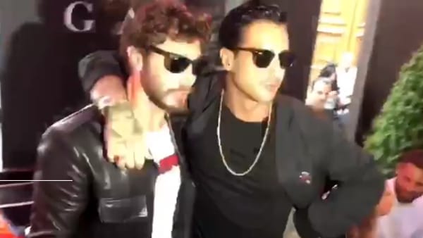 fabrizio corona stefano de martino pitti