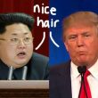Trump Kim Jong-un e il loro capelli, ironia sul web5