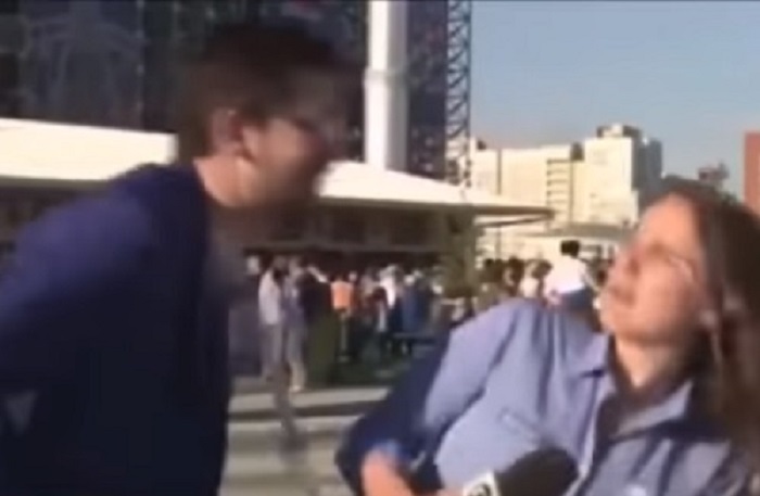 Mondiali 2018, molestie giornalista