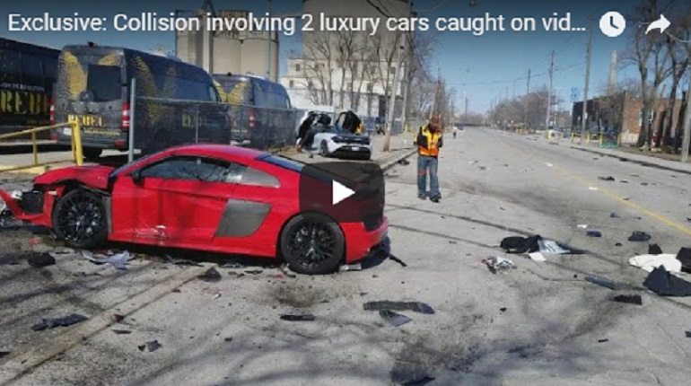 YOUTUBE Prende la McLaren da 300mila euro dell'amico e si schianta contro una Audi R8