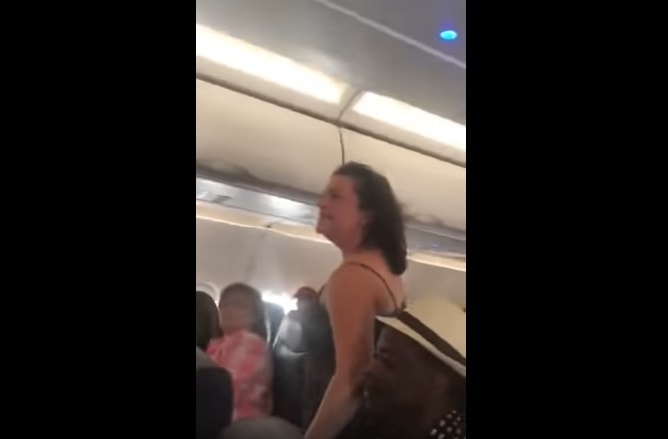 passeggera Spirit Airlines