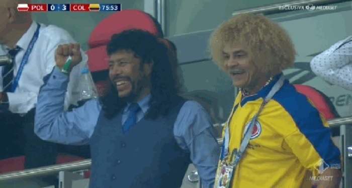 Carlos Valderrama e René Higuita
