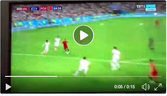 Quaresma, "trivela" vincente: che gol in Iran-Portogallo