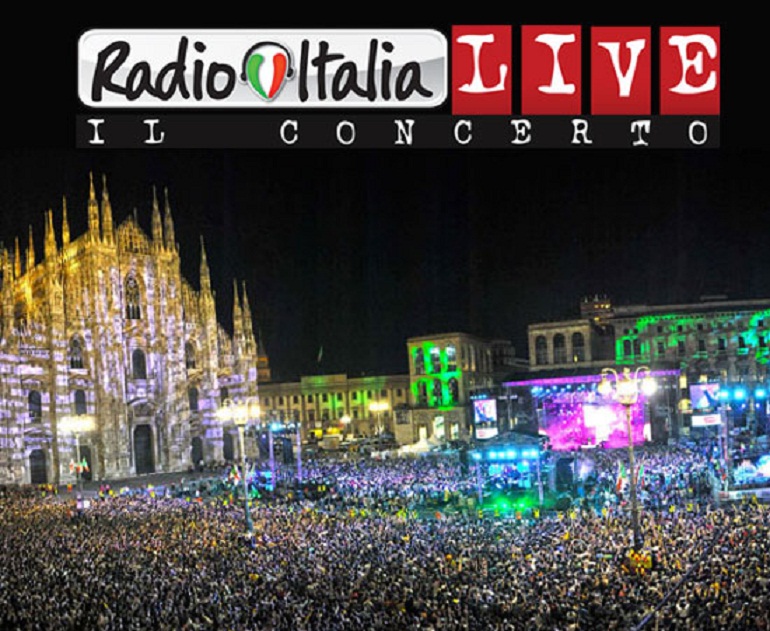 Radio Italia Live 16 giugno: cantanti, orario, diretta Tv e il programma completo