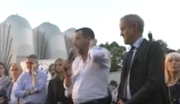 Matteo Salvini: "Saviano, Corona, Balotelli, Boldrini...la squadra di calcetto degli sfigati"