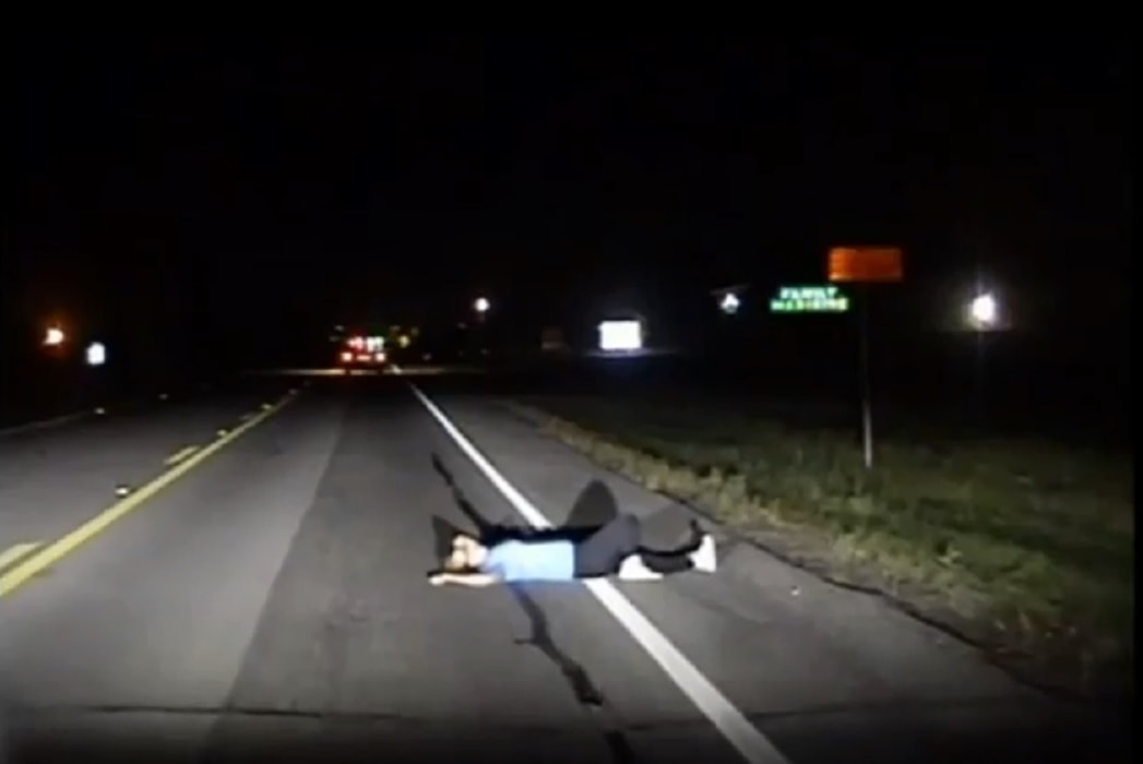 Texas ubriaca sulla strada