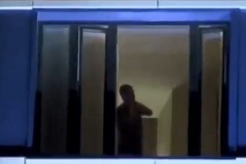 Ronaldo alla finestra