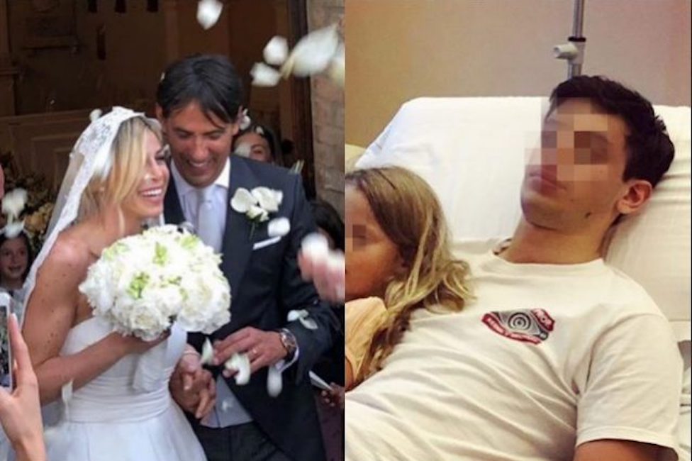 Tommaso Inzaghi, il figlio di Alessia Marcuzzi non era alle nozze del papà: ricoverato in ospedale