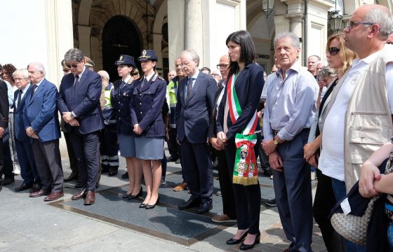 Commemorazione piazza San Carlo