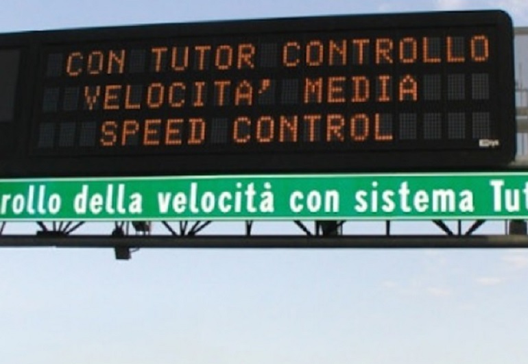 Autostrade, entro l'estate tornano i tutor su 30 tratte (foto d'archivio Ansa)