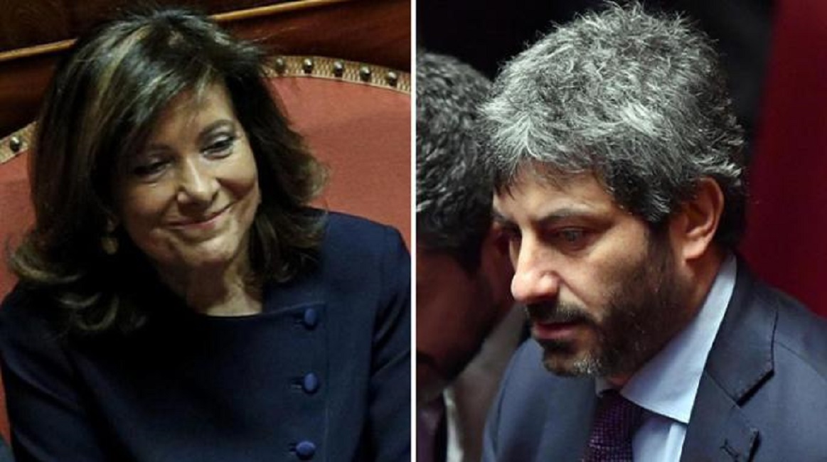Taglio vitalizi: Casellati frena, M5s all'attacco. Ma Fico minimizza: "Nessuno scontro"