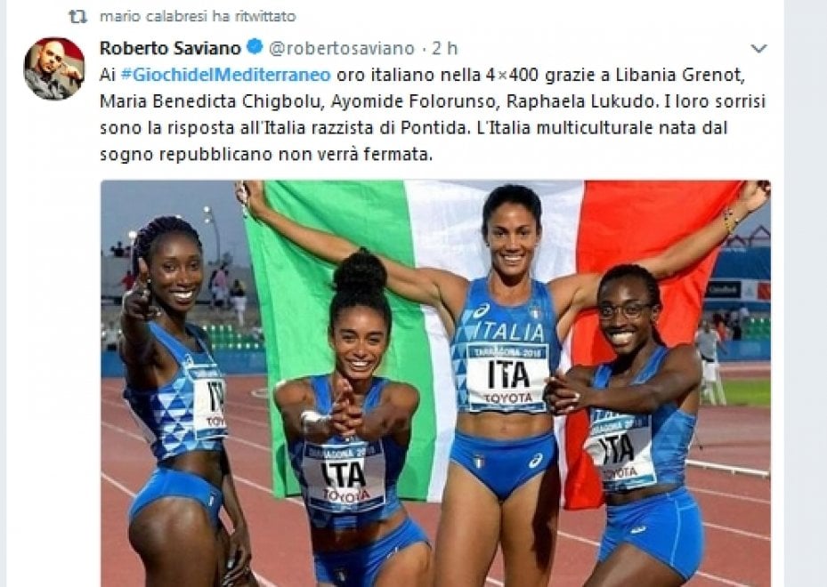 staffetta italia 4x400