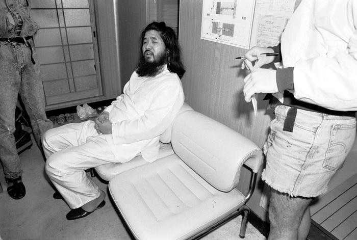 Shoko Asahara, giustiziato il fondatore del culto Aim Shinrikyo. Nel 1995 fu responsabile dell'attentato nella metro di Tokyo (foto Ansa)