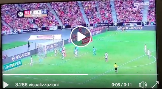 Arsenal-Psg 5-1, Buffon ne prende altri tre: gli inglesi trionfano nella International Champions Cup