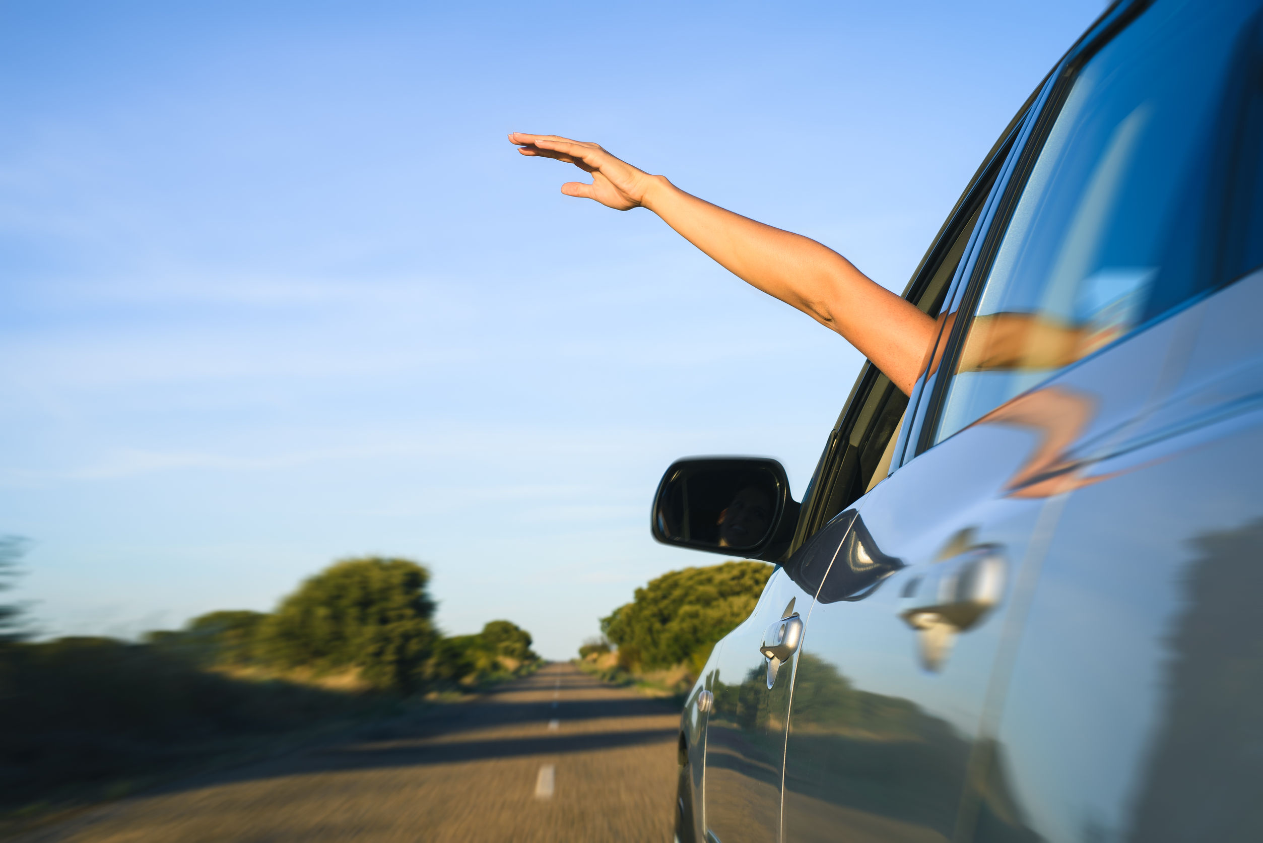 guidare braccio fuori