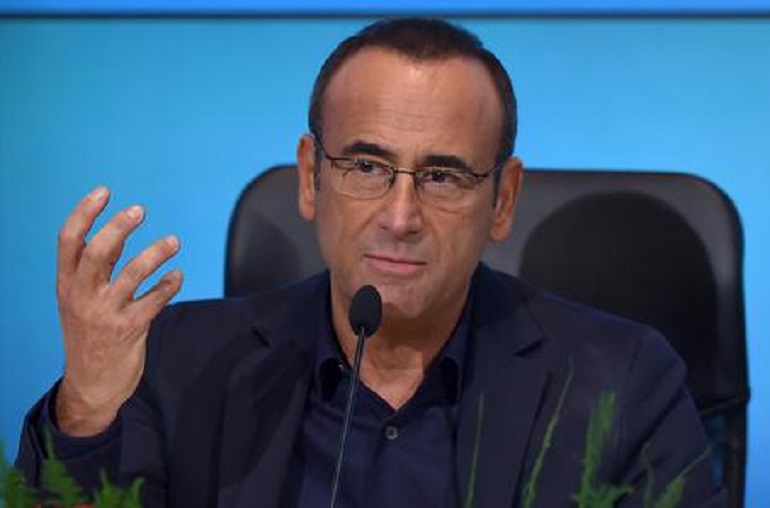 Carlo Conti confessa: "Dopo la morte di Fabrizio Frizzi sto lavorando meno perché..." (foto Ansa)