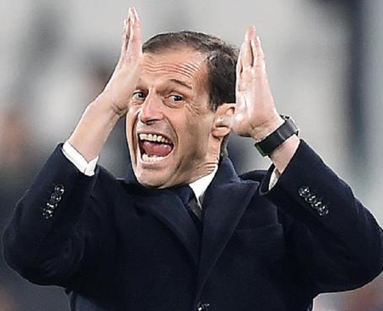 Cristiano Ronaldo, come giocherà Allegri? Con il 4-2-3-1 è una Juventus a cinque stelle (foto Ansa)