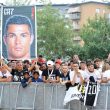 I tifosi della Juventus aspettano l'arrivo di Cristiano Ronaldo