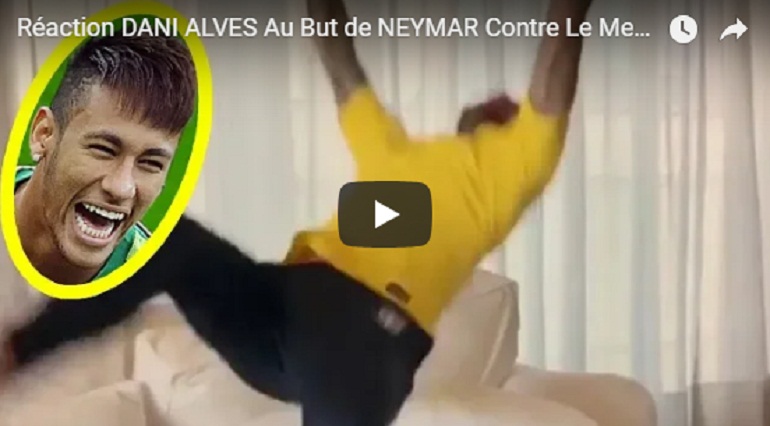 YOUTUBE Mondiali 2018, Neymar segna. E Dani Alves esulta così dal divano di casa